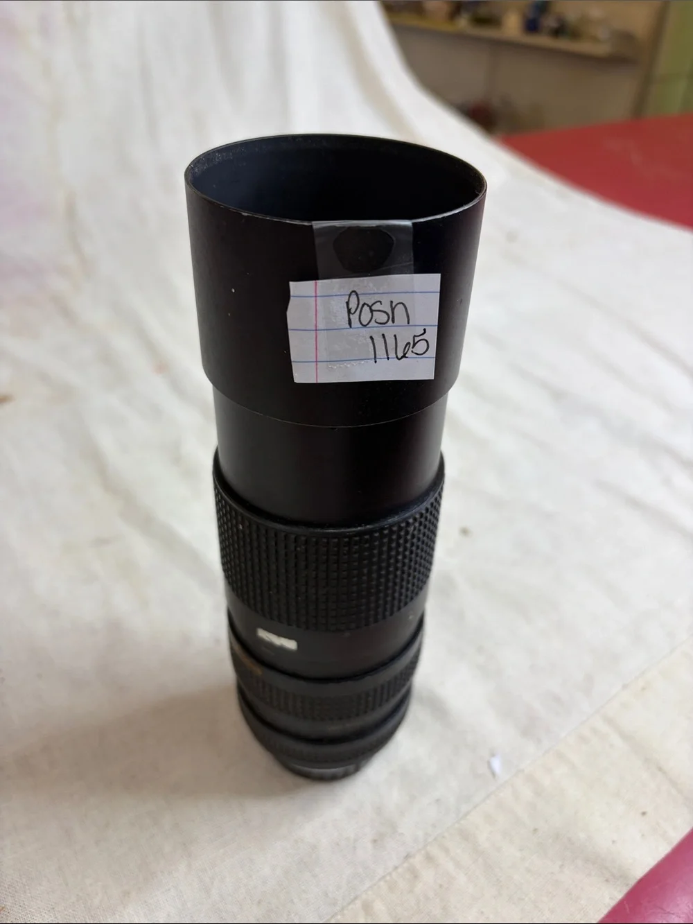 Manual 75-150mm Telephoto Camera Lens - Black